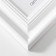 Photo frame Liza 30x40 cm white (plastic screen)