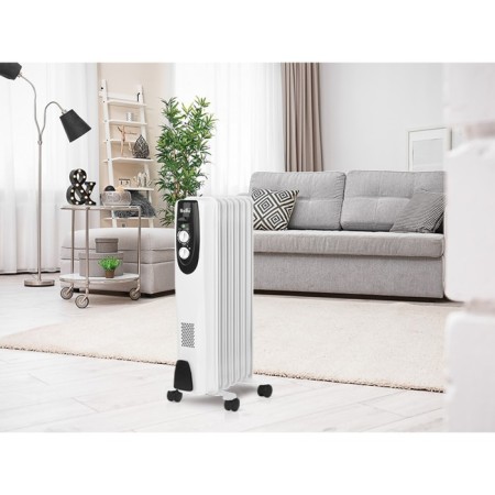 Ballu Classic Boh/CL-07WRN, oil, 1500 W, 7 sections, 20 m2 heater-3