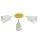 Causte "Online" (Tsil.) 3x15W E27 Model: BR 00294 yellow 50x50x15cm