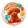 Foil ball 31 "Dog", circle, set of 3 pcs.
