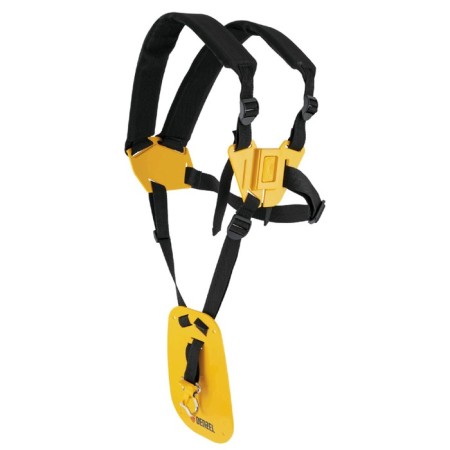 Denzel 96367 gasoline trimmers belt, with thigh protection, fast -removable carbine-1