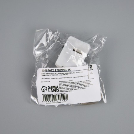 Rosa thread. IP20, 1 m, N.S. LED (1608) -10-4.6V, AG13x3 (in the set), 3 modes, glow red glow-4