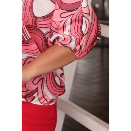 Female jumper, size 56, pink color-8