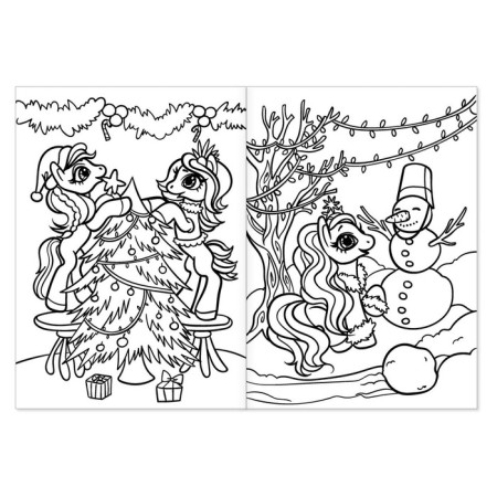 Coloring "Magic Winter", 16 pp., A4 format-2