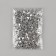 Lower limiter for zipper, metal, No. 3, 1000 ± 20 pcs, silver color