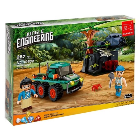 Designer Jungle "Cave under the debris", 287 details-3