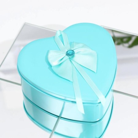 Soap roses, turquoise and blue, set of 11 pcs.-1
