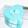Soap roses, turquoise and blue, set of 11 pcs.
