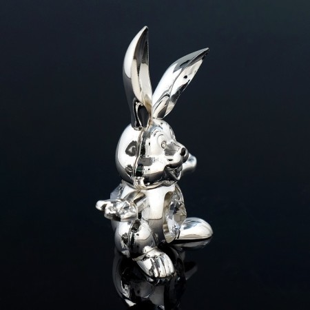 Souvenir "Rabbit", 5.5 × 2.5 × 8 cm, with crystals-1