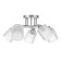 Ceiling chandelier "Amis" E27 5x40W chrome 52x52x22cm