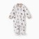 Combineson children's closed legs, beige color/hedgehogs, height 62 cm