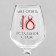 Glass for the wine "I am again 18" 350 ml