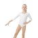 A swimsuit for gymnastics and dancing Grace Dance, p. 38, white color