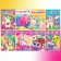 Coloring sets "for girls", 8 pcs. 12 p.