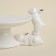 Serving ceramic SL Home "Forest Rabbit", 30.5 × 25 × 15.5 cm, white color