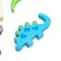 Children's developing puzzle in the dinosaur frame 16.6 × 16.6 × 1.2 cm