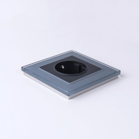 Grozen with grounding and curtains WL08-SKGS-01-IP44, Black Color Black-9
