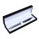 Gift handle, ball, automatic "Joker", in the leatherette case, silver