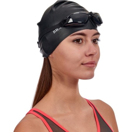 Bradex swimming glasses, series “Comfort+”, Black, Linza-Product Lens-10