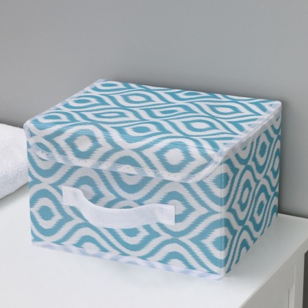 The storage box "Laguna", 26 × 20 × 16 cm, the color turquoise-10