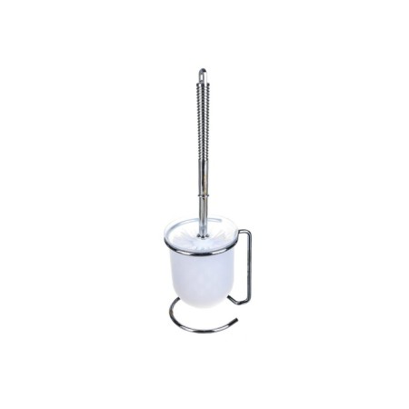 Brush-brush with a stand of Bush, for the toilet, silver