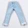 Jeans for puppet men, length - 18 cm, blue color