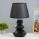 Board Lamp "Andry" E14 40W Black-gold-gold 23x23x39 cm Risalux
