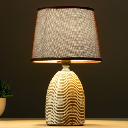 HELP lamp 16720/1 E14 40W Chocolate 16.5x16.5x28 cm Risalux-1