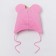 Hat for girls, pink color, size 50-54