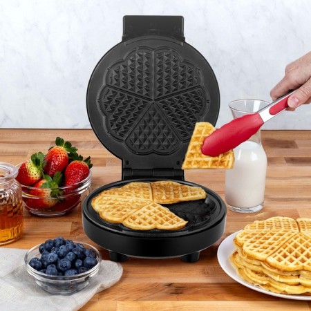 Electric waffle box KitFort KT-3616, 1000 watts, Belgian, black-4