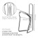 Dream Bike Flag holder, aluminum, gray color, without fasteners
