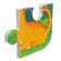 Soft puzzle for kids "dinosaurs", 6 parts, crumb I
