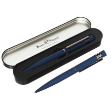 Switching handle, 1.0 mm, BrunovisConti verona, blue rod, metal case Soft Touch Blue, in case