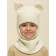 Children's hat, size 53-54, dairy color