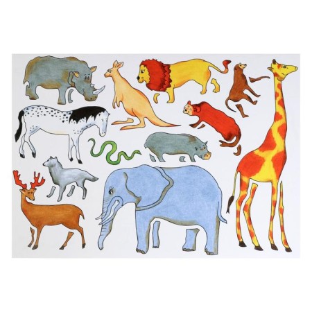 Stencil Koh-I-Noor 9820/01, "Safari"-3