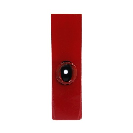 Handmaker Locks, square boiler, metallic rubberized handle, 1500 g-2