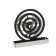 Spiral stand from mosquitoes and incense, metal, "dog"