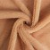Locum for needlework, 50 × 50 cm, fur, color light brown