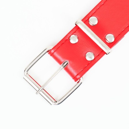The collar of the clinker in 2 rows, 65 x 3.4 cm, Osh 50-60 cm, red-2