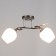 Ceiling Ceiling Maggie 2HE27 40W Black, Chrome