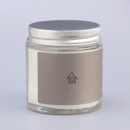 Aromatic candle "Hygge" #17 Pink pepper and lemon tree, soy wax, in a jar, 90 g-13