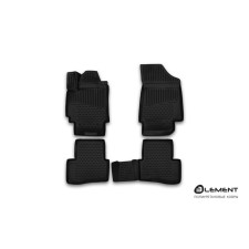 3D mats in the Hyundai Creta salon, 2016-2016, 4 pcs. (polyurethane)