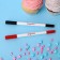 Food marker 2-third, set 2 colors (black, red)