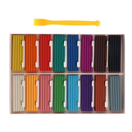 Plasticine 16 colors 240 g "Kalyak-Malyak", with a stack-2