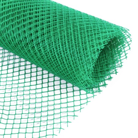 Garden grid, 1.5 × 10 m, cell 15 × 15 mm, plastic, green, Greengo-5