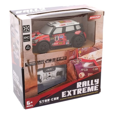 Radio -controlled car "Rally", operates on batteries, 12 km/h-3
