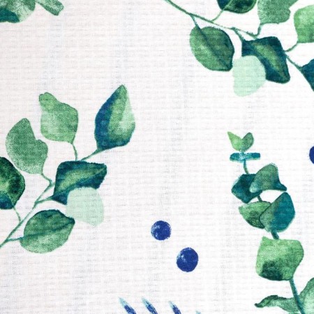 Bath sheet "Eucalypt" 150x180 ± 5 cm, 100% cotton, waffle canvas, 160 g/m2-2