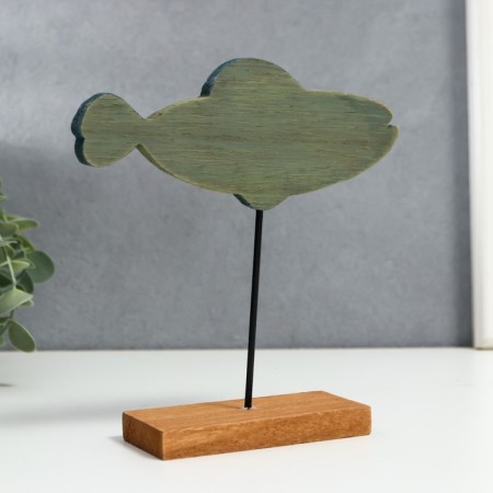 Souvenir tree "Blue fish" 16x4.5x18 cm-3
