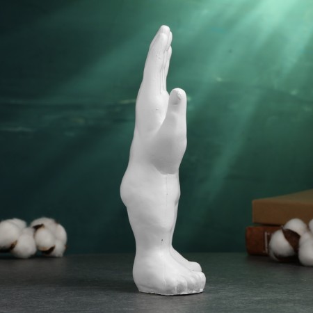 Figure "Handbird" White, 24cm-2