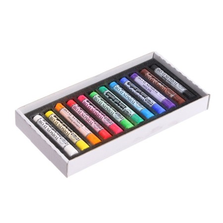 Pastel dry 12 colors, Extra Soft Koh-I-Noor 8552 Toison D`or, cardboard packaging-1